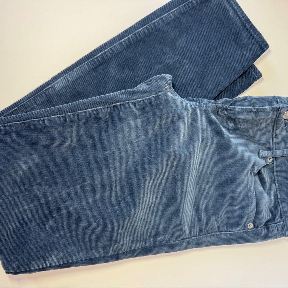 GAP Women's Blue corduroy pants size 29